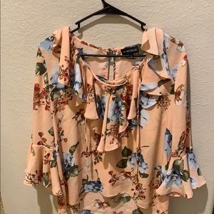 Flowered Blouse